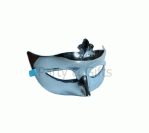 Chrome Eye Mask Blue
